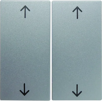 Klawisz podwójny z nadrukiem symbolu "strzałki" aluminiowe