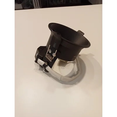 KONI 1X50W GU10 WPUSZCZANA CZARNA