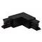 Łącznik narożny prawy czarny