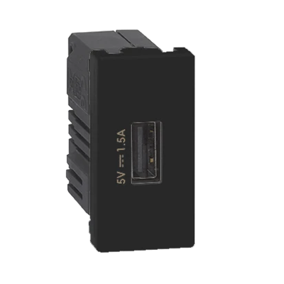 Ładowarka USB K45 USB 2.0 - A 5V DC 1,5A grafit