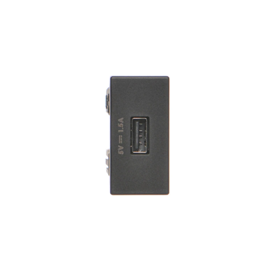 Ładowarka USB K45 USB 2.0 - A 5V DC 1,5A grafit