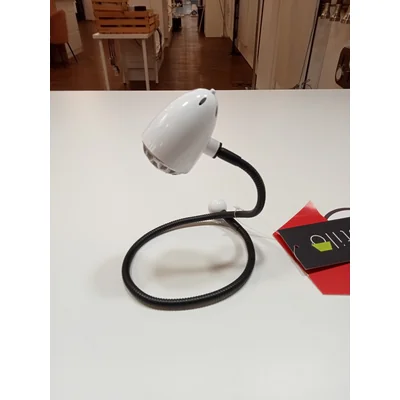 Lampa biurkowa biało-czarna