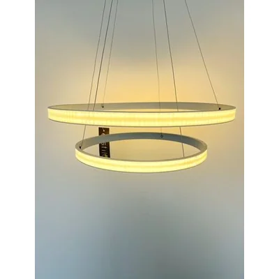 LARGO Lampa wisząca 57,4W 3000K 3780lm IP20 biała