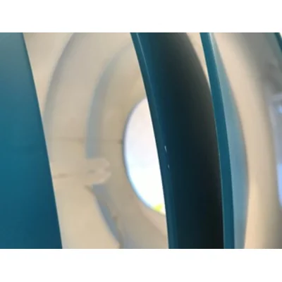 Le Soleil fluorescent Lampa wisząca ekspozycyjna turkusowa