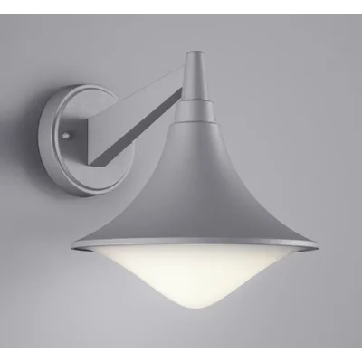 Loire Lampa ścienna zewnętrzna ekspozycyjna tytanowa