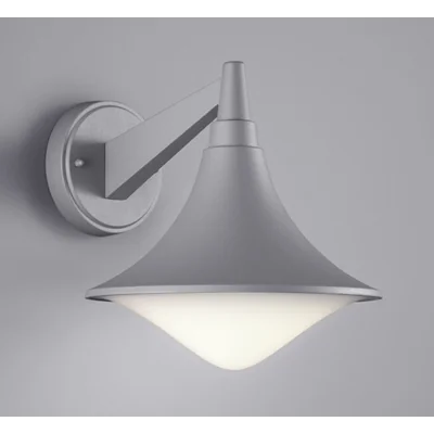 Loire Lampa ścienna zewnętrzna ekspozycyjna tytanowa