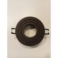 MINI CALTI Lampa wpuszczana 9,5cm 50W GU10 IP20 czarna