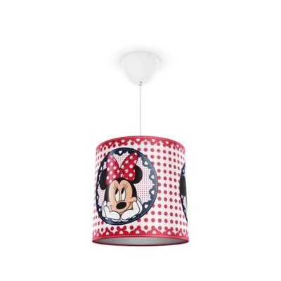 Minnie Mouse Lampa wisząca czerwona