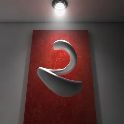 NEARCO INCASSO lampa sufitowa ekspozycyjna biała