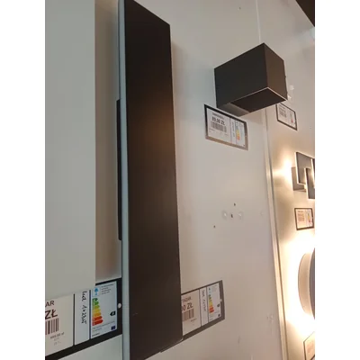 NORMAN Lampa ścienna 17W 3000K IP20 czarna