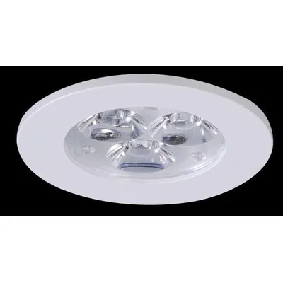 Oprawa wpuszczana oczko halogenowe białe matowe