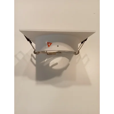 Oprawa wpuszczana oczko halogenowe kwadratowe białe matowe