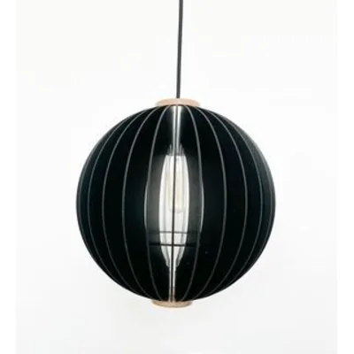 ORB Lampa wisząca E27 IP20 czarna