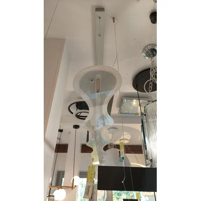 Organic Lampa wisząca ekspozycyjna szara