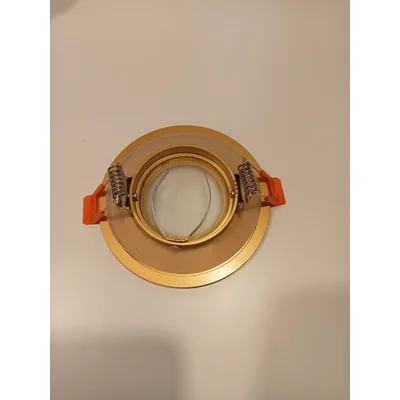 OSCAR Lampa sufitowa wpuszczana złota matowa