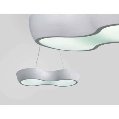 OTTO 65 Lampa wisząca biała