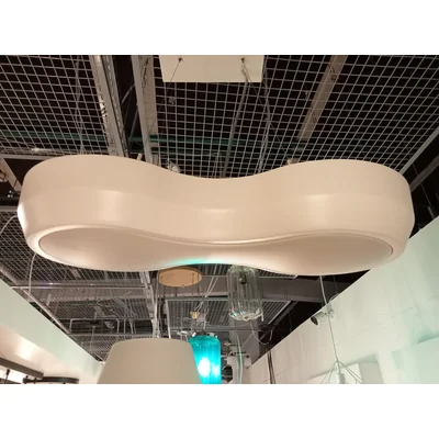 OTTO 65 Lampa wisząca biała