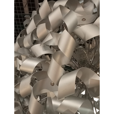 Pinwheel Lampa wisząca ekspozycyjna aluminium
