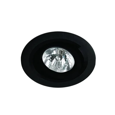 Puro Nero Lampa wpuszczana czarna