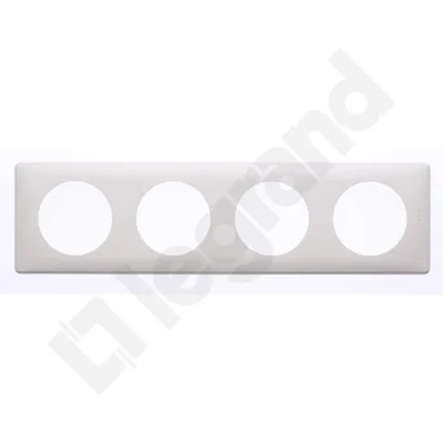 Ramka czteromodułowa kolor piaskowy