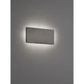 Raven Lampa ścienna prostokątna czarna