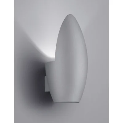 RHONE Lampa ścienna zewnętrzna ekspozycyjna tytanowa