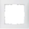 S.1 Ramka 1-krotna biała matowa