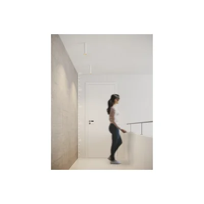 SANTOS Lampa ścienno-sufitowa czarna