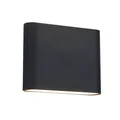 SEMI LED IP54 Lampa ścienna czarna