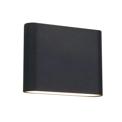SEMI LED IP54 Lampa ścienna czarna
