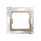 SIMON 54 Adapter na osprzęt standardu 45×45mm złoty mat metalizowany