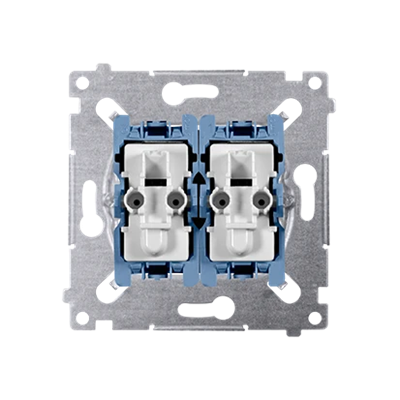SIMON 54 Łącznik schodowy podwójny z podświetleniem (mechanizm) 10AX 230V