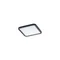 SLIM SQUARE 15 3000K Lampa sufitowa wpuszczana czarna