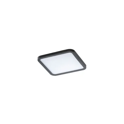 SLIM SQUARE 15 3000K Lampa sufitowa wpuszczana czarna