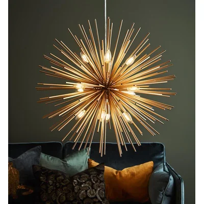 SOLEIL Lampa wisząca złota