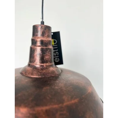 SOMERON Lampa wisząca E27 IP20 miedziana