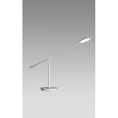 Space lampa stojąca biurkowa biała LED