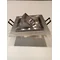 SQUAREE Lampa wpuszczana 10cm 50W GU10 IP20 srebrny