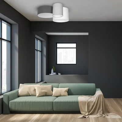 STAN Plafon 70cm 60W IP20 szary