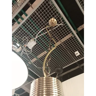 Stile Lampa wisząca potrójna patyna