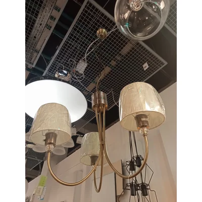 Stile Lampa wisząca potrójna patyna