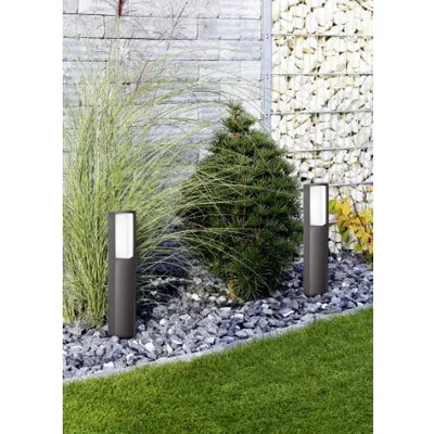 SUEZ Lampa stojąca zewnętrzna 60 cm antracyt