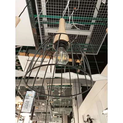 TERATA 3 Lampa wisząca czarna