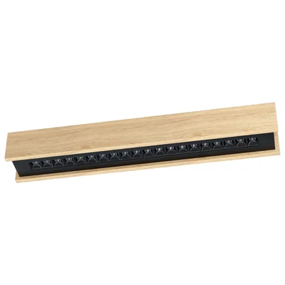 TERMINI 2 Lampa sufitowa 85,5 cm brązowa