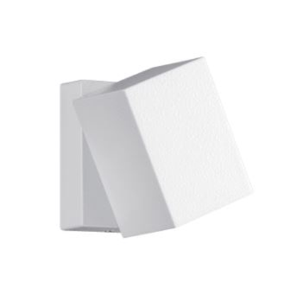 TIBER Lampa ścienna ekspozycyjna biała