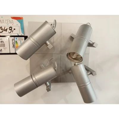 TITTO Lampa ścienno-sufitowa szara