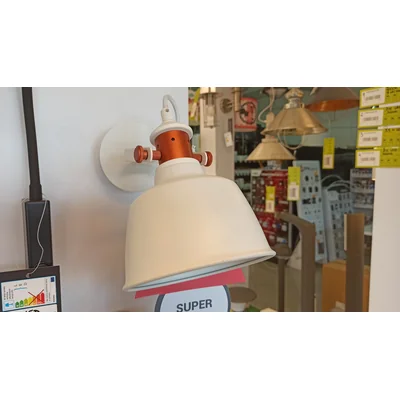 TJOLL Lampa ścienna ekspozycyjna biała
