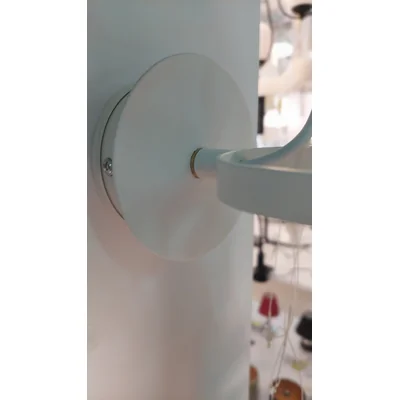 TJOLL Lampa ścienna ekspozycyjna biała