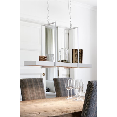 TRAY Lampa wisząca biała