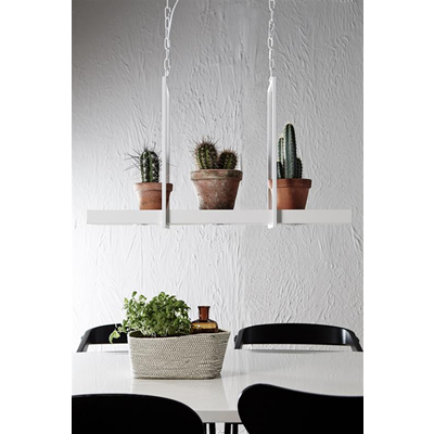 TRAY Lampa wisząca biała